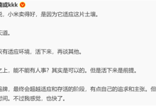 任何攻击玄戒O1不是自研都是不懂芯片!李楠点评小米:卖得好 因为它适应这片土壤-紫竹林-程序员中文网