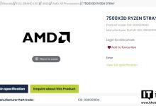 AMD R5 7500X3D 现身：6 核入门级 Zen4 游戏处理器，预计 CES 2026 发布-紫竹林-程序员中文网