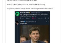 奥特曼回应马斯克讽刺OpenAI上市是为圈钱:我只想“在宇宙中留下印记”-紫竹林-程序员中文网