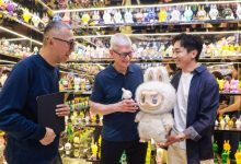 苹果CEO库克现身LABUBU巡展(组图)-紫竹林-程序员中文网