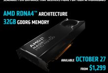 AMD 确认 Radeon AI PRO R9700 32GB 显卡 10 月 27 日零售上市,1299 美元起-紫竹林-程序员中文网