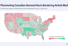 AirDNA：2025年夏季北美Airbnb旅游分析-紫竹林-程序员中文网