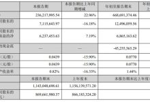 亚世光电 2025 年第三季度营收同比增 22.96%-紫竹林-程序员中文网