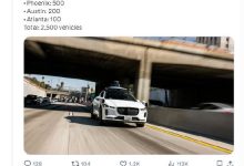 Waymo已部署2500辆自动驾驶出租车，马斯克称这只是“菜鸟数字”-紫竹林-程序员中文网