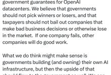 一句话炸掉5000亿美元市值！OpenAI紧急“救火”，AI泡沫临近？-紫竹林-程序员中文网