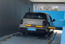 京东汽车实车换电实测：不到100秒完成换电 续航500公里-紫竹林-程序员中文网