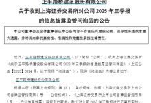 V观财报｜*ST正平收到三季报信披监管问询函-紫竹林-程序员中文网