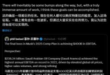 马斯克：1 万亿美元薪酬计划的目标确实很难，但是能实现的-紫竹林-程序员中文网