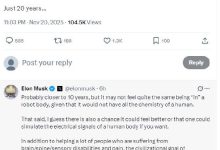 马斯克称人类意识上传到机器人可能在10年内实现-紫竹林-程序员中文网