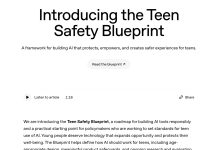 OpenAI 公布“青少年安全蓝图”，ChatGPT 将推新功能自动判断用户是否成年-紫竹林-程序员中文网