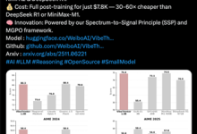 微博自研VibeThinker开源模型：15亿参数超越千亿级对手，训练成本仅7800美元-紫竹林-程序员中文网