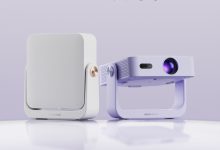 荣耀亲选萤蜂 AI 投影仪 Air 开售：海思 352 芯片、隔空指向遥控、280CVIA 亮度，599 元-紫竹林-程序员中文网