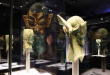 戴冠纵目面具首次同台,三星堆—金沙遗址古蜀文明展亮相国博-紫竹林-程序员中文网