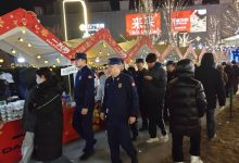 跨年夜，大兴消防员巡查人员聚集区，严防各类火灾风险-紫竹林-程序员中文网
