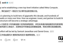 扎克伯格官宣Meta Compute：布局“国家级”能源项目 打造全球顶级AI算力版图-紫竹林-程序员中文网