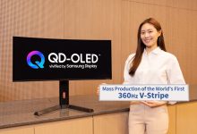 三星官宣量产全球 V-Stripe 像素结构 34 英寸 360Hz QD-OLED 面板-紫竹林-程序员中文网