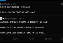 Nova Lake处理器核心面积曝光:比Zen6大多了 52核+288MB缓存简直不敢想-紫竹林-程序员中文网