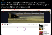 禁止发表评论、查看视频简介,曝谷歌出新招应对 YouTube 广告拦截器-紫竹林-程序员中文网