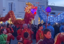 舞龙舞狮年味十足!法国万人村庄连续10年自费过春节-紫竹林-程序员中文网