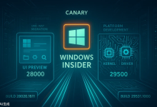 微软拆分 Win11 Canary 频道,推行功能版 / 平台重构版双轨制-紫竹林-程序员中文网