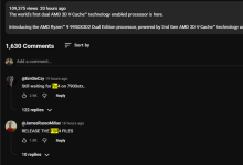 AMD 9950X3D2官宣变吐槽大会：评论区近1/3在要老显卡的FSR 4！-紫竹林-程序员中文网