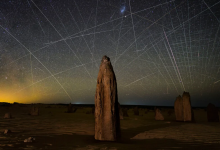 343 张照片合成《拥挤的天空》：摄影师用镜头揭示卫星光污染问题-紫竹林-程序员中文网