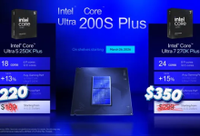 性价比大增：英特尔酷睿 Ultra 200S Plus 处理器上市即涨价，海外市场溢价最高 17%-紫竹林-程序员中文网