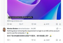 改变将从内部出现？微软副总裁汉斯尔曼直言讨厌安装 Win11 强制登录微软账户-紫竹林-程序员中文网