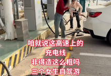 花甲老太实测比亚迪闪充桩:悬吊设计超人性 一点儿不费劲-紫竹林-程序员中文网