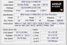 首款双3D缓存CPU：AMD锐龙9 9950X3D2现身CPU-Z！-紫竹林-程序员中文网