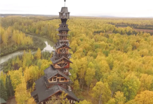 美国奇幻小屋：高56米 十几层建筑像蛋糕一样堆叠而成-紫竹林-程序员中文网