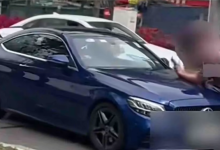 拘留5日！一奔驰车变道不打灯别停后车：争执升级竟故意撞人后逃逸-紫竹林-程序员中文网