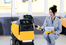 美团小黄蜂配送机器人落地重庆江北机场：外卖10分钟送到登机口-紫竹林-程序员中文网