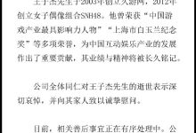 丝芭传媒创始人王子杰去世，享年63岁-紫竹林-程序员中文网