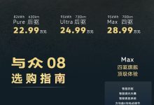 大众、小鹏合作首款车型：中大型 SUV 与众 08 上市，起步价 22.99 万元-紫竹林-程序员中文网