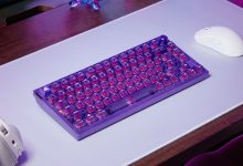大胆复古美学设计，海盗船推出原子紫配色 K65 PLUS WIRELESS 机械键盘-紫竹林-程序员中文网