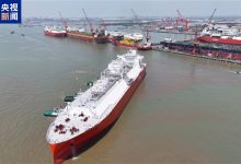 造船业皇冠上的明珠！我国自主建造最大LNG运输船交付：总长298.8米-紫竹林-程序员中文网