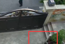 快递小哥隔门送件精准扔进垃圾桶 网友:不打篮球可惜了-紫竹林-程序员中文网